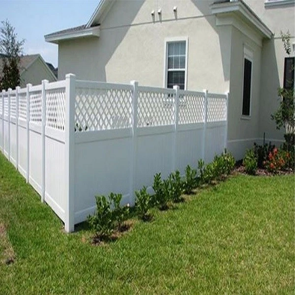 12Lattice Top Privacy Vinyl Fencing 12Lattice Top Privacy Vinyl Fencing